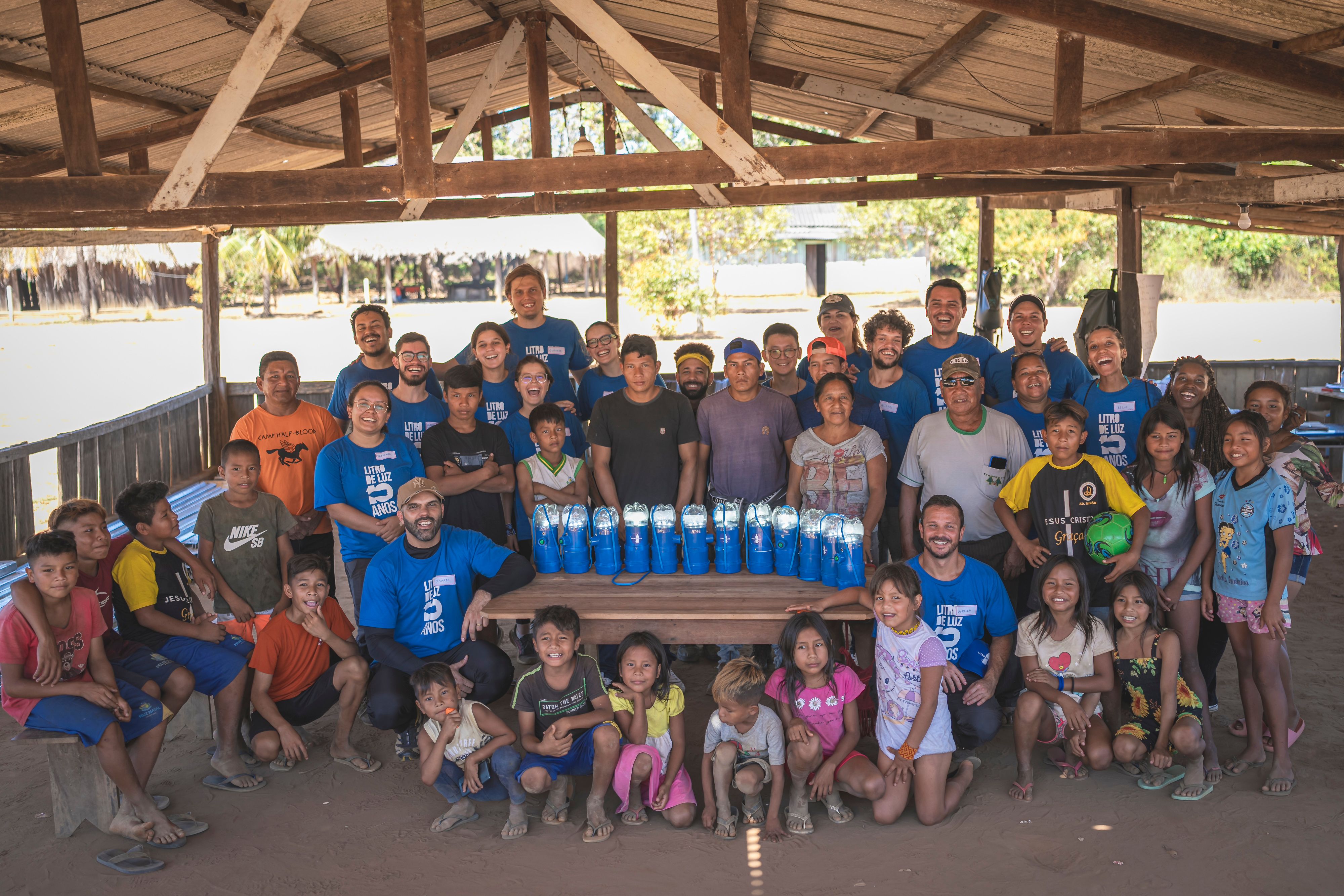 Audi e Litro de Luz entregam soluções de iluminação no baixo Xingu (MT)